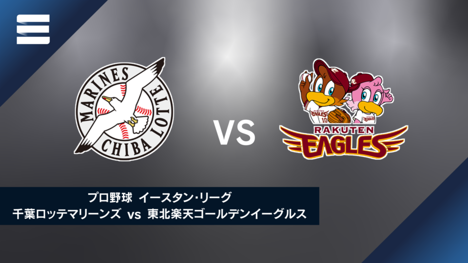スポーツ 楽天vs千葉ロッテ 振替試合